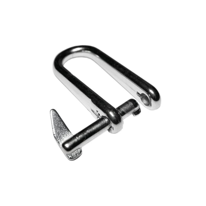 Schnellverschluss Schäkel zur Segelbefestigung